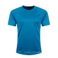 Venta caliente de diferentes colores últimos diseños fitness sublimación camiseta barata en blanco